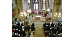 Festgottesdienst zum 50jahrigen Priesterjubiläum von Stadtpfarrer i.R. Geistlichen Rat Ulrich Trzeciok (Foto: Karl-Franz Thiede)